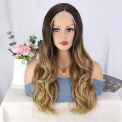 Womens Long Wavy Synthetic Wigs