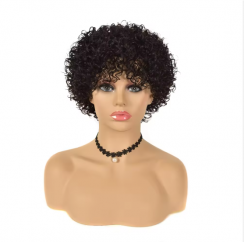 3 Pcs Womens Fluffy Cut Short Wigs