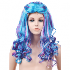 3 Packs Fashion Cosplay High Temperature Wire Long Curly Hair Wigs