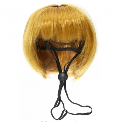 6 Packs Golden Adjustable Cosplay Funny Pet Costume Wig